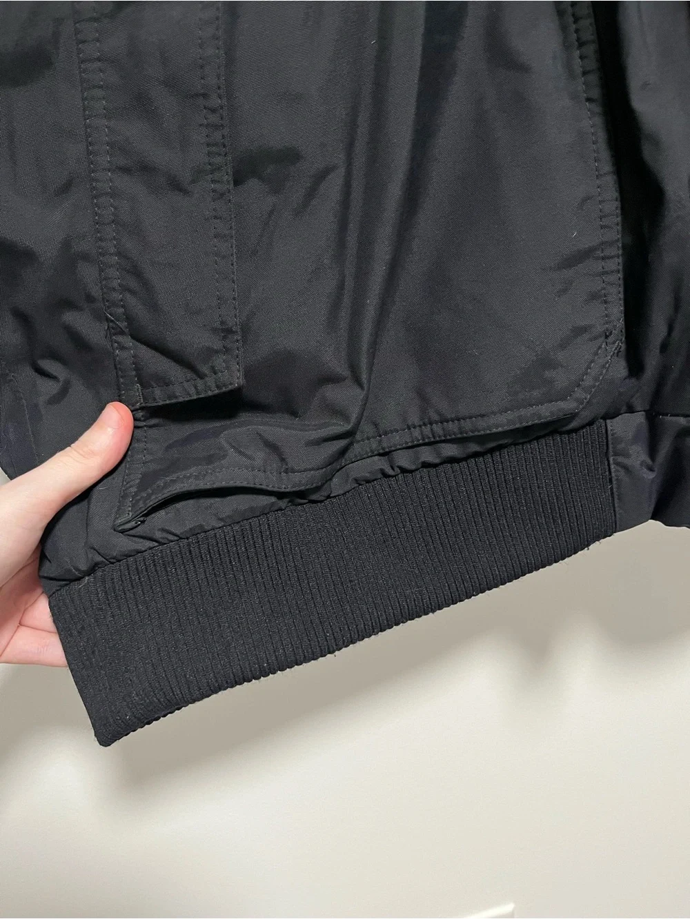 The North Face Gotham Jacket III 550 Down Fill Puffer Jacket Fur Trim Black XL